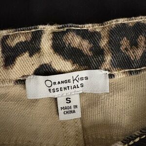 Orange Kiss Essentials Tan Boyfriend Jeans